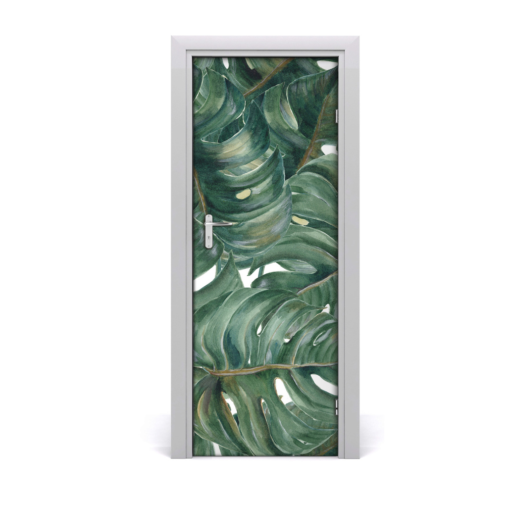 Ajtó méretű poszter Monstera