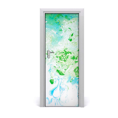Ajtó méretű poszter Zöld foltok