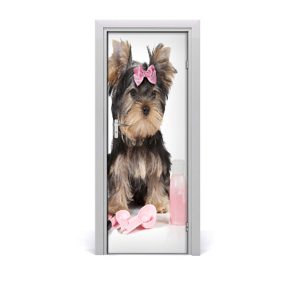 Ajtó méretű poszter Kutya íjjal