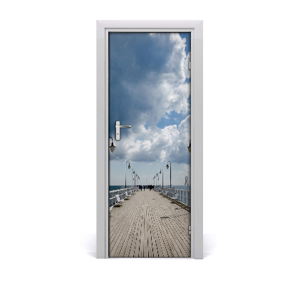 Poszter tapéta ajtóra Tengeri móló