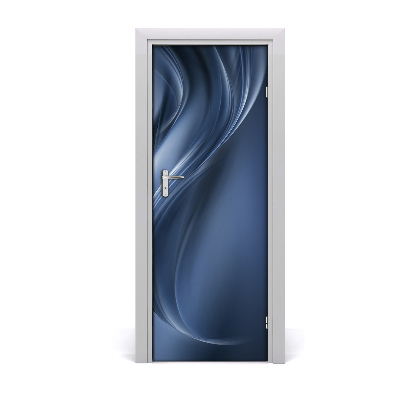 Poszter tapéta ajtóra Sötétkék hullám