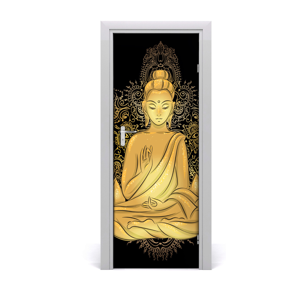 Ajtómatrica Buddha és mandala
