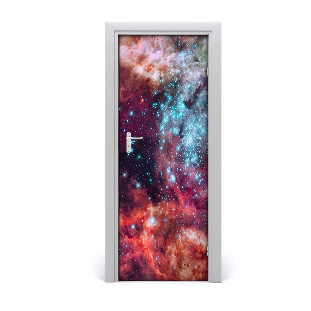 Ajtó tapéta Szivárvány galaxis