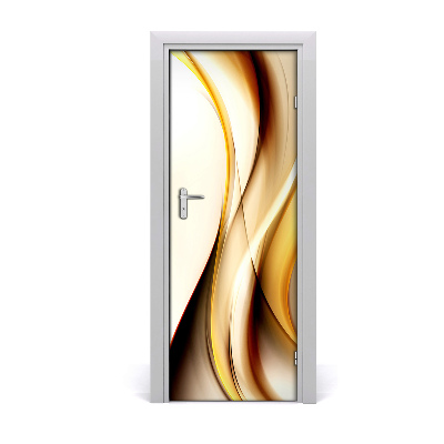 Ajtó méretű poszter Arany hullám