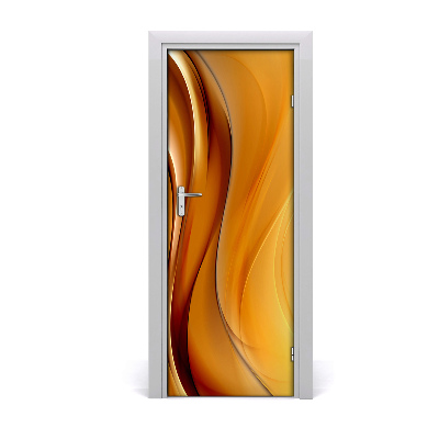 Ajtóposzter Sárga hullám