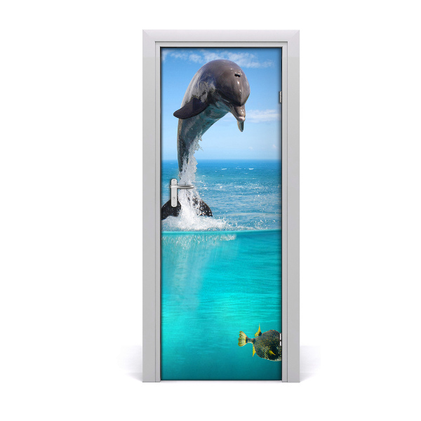 Ajtó méretű poszter Óceáni delfin