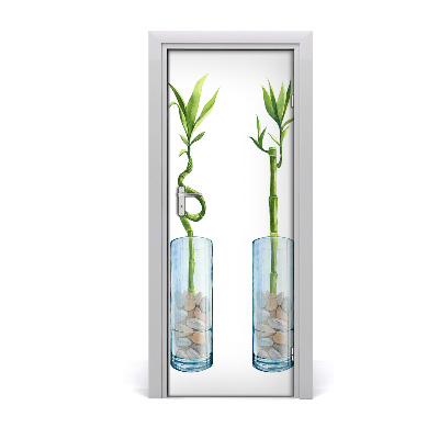 Ajtó tapéta Bambusz