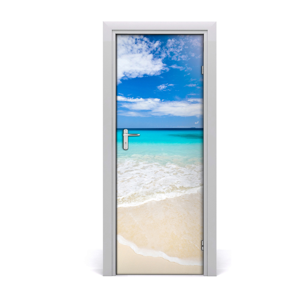 Ajtóposzter Óceán strand