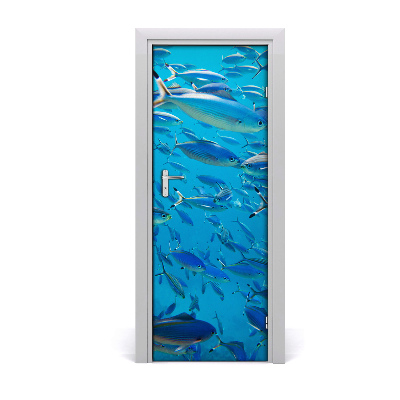 Fotótapéta ajtóra halraj