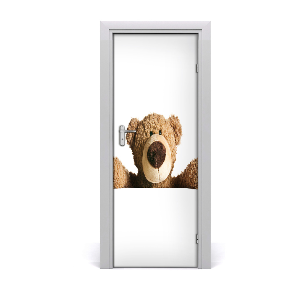 Ajtó tapéta Teddi maci