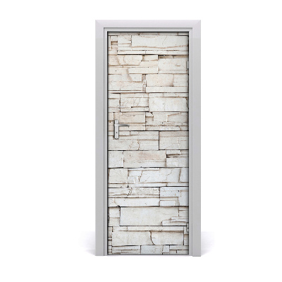 Ajtómatrica Kő fehér fal