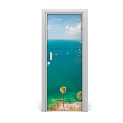 Ajtóposzter Yachtok Thaiföld víz