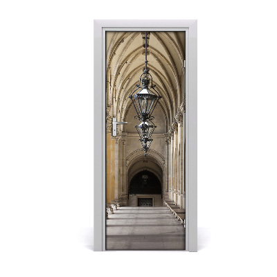 Fotótapéta ajtóra Oszlopok Bécsben