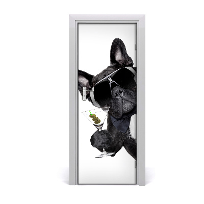 Ajtóposzter öntapadós Piez szemüveggel
