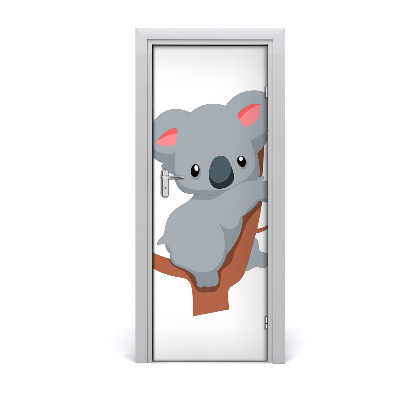 Fotótapéta ajtóra Panda a fán