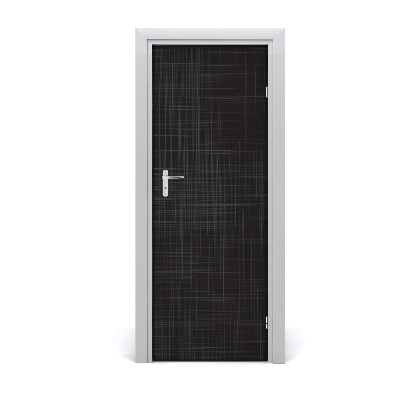 Poszter tapéta ajtóra vászon fekete textúra