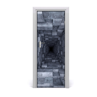 Ajtóposzter öntapadós Alagút