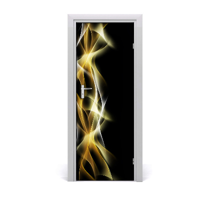 Ajtóposzter Fény absztrakció