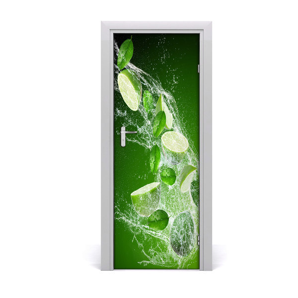 Ajtóposzter Zöld lime