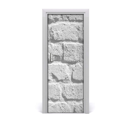 Fotótapéta ajtóra Vértes téglafal