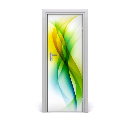 Fotótapéta ajtóra Absztrakt hullámok