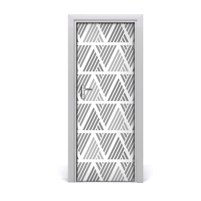 Ajtó tapéta Geometriai háromszögek háttér