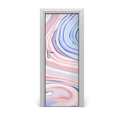 Poszter tapéta ajtóra Porhullámok