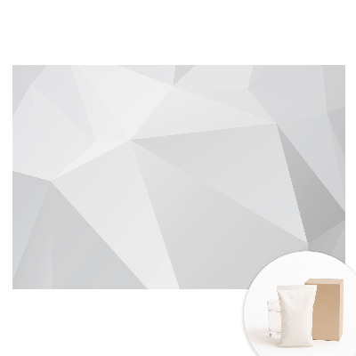 Szürke geometrikus formák modern eleganciájú vlies fotótapéta
