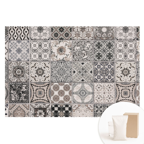 Nagyméretű fotótapéta a falra Klasszikus mintázatú csempék