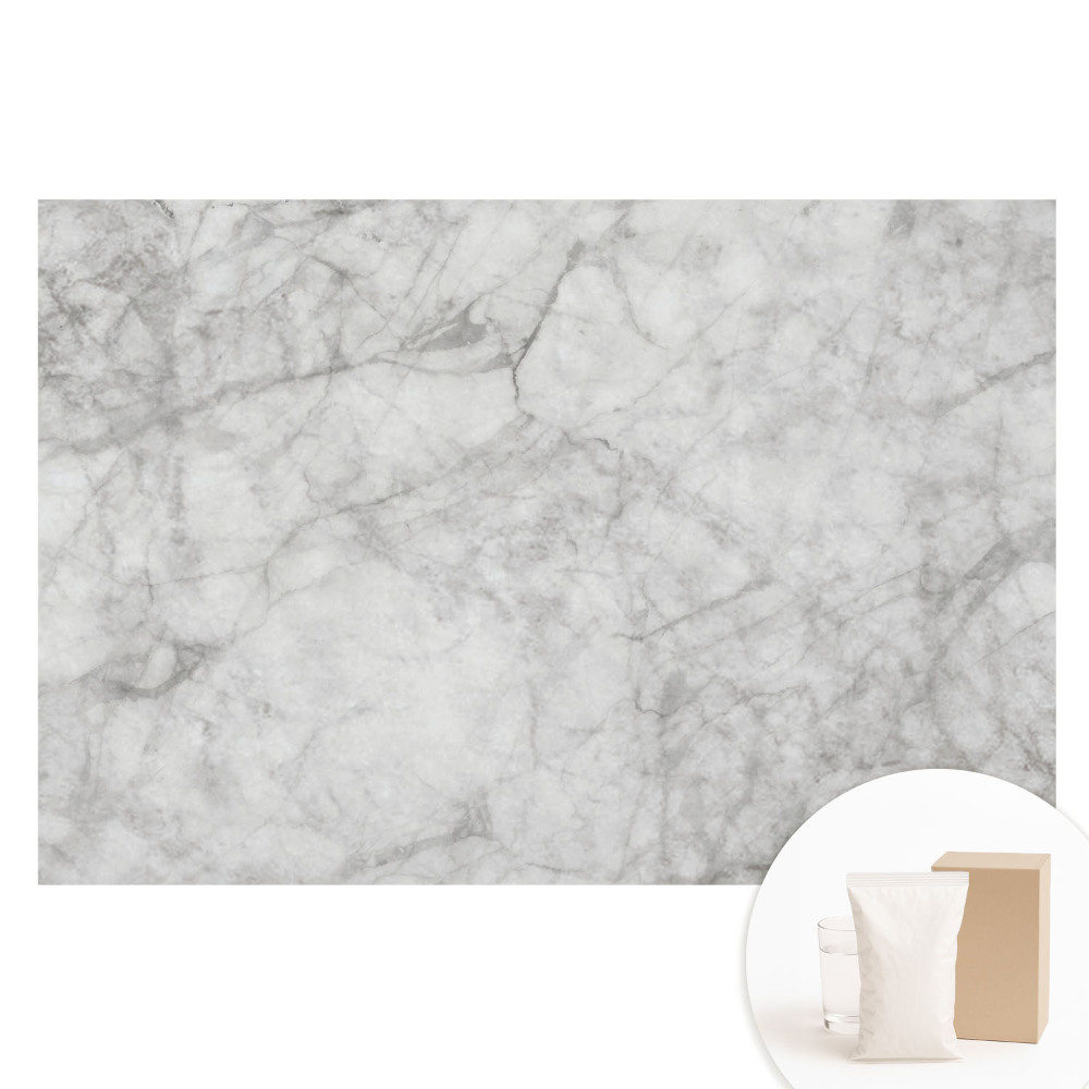 Nem szőtt tapéta nyomtatással Márványminta, finom erezet, világos háttér