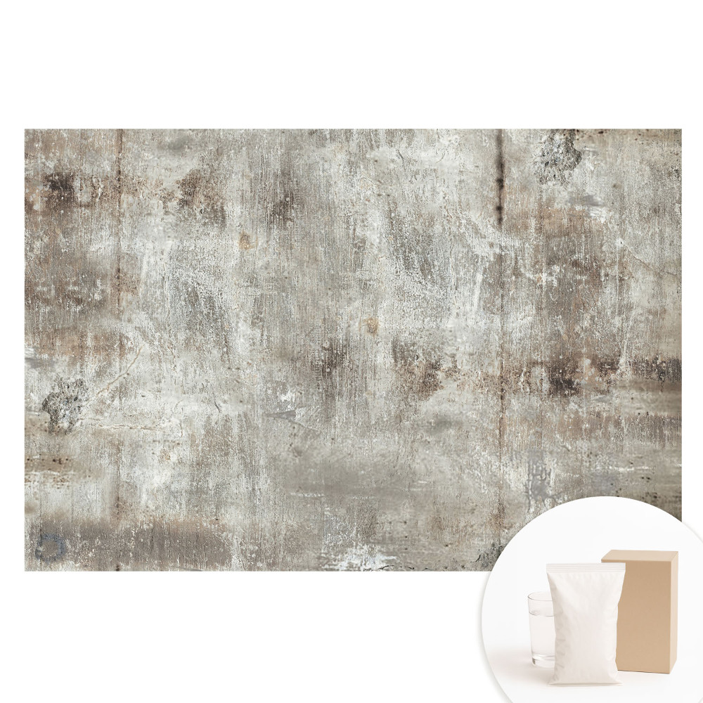 Nem szőtt tapéta nyomtatással Rusztikus beton textúra