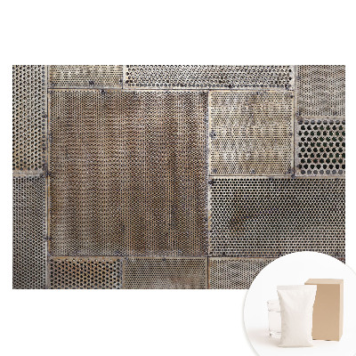 Nem szőtt fotótapéta Geometriai fémperforációk