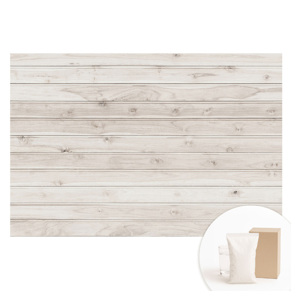 Fotótapéta nem szőtt anyagon Könnyű fa táblák vízszintes elrendezésben