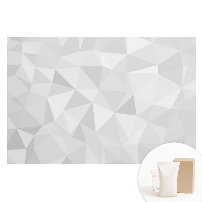 Geometrikus mintázatú szürke vlies tapéta minimalista stílusban