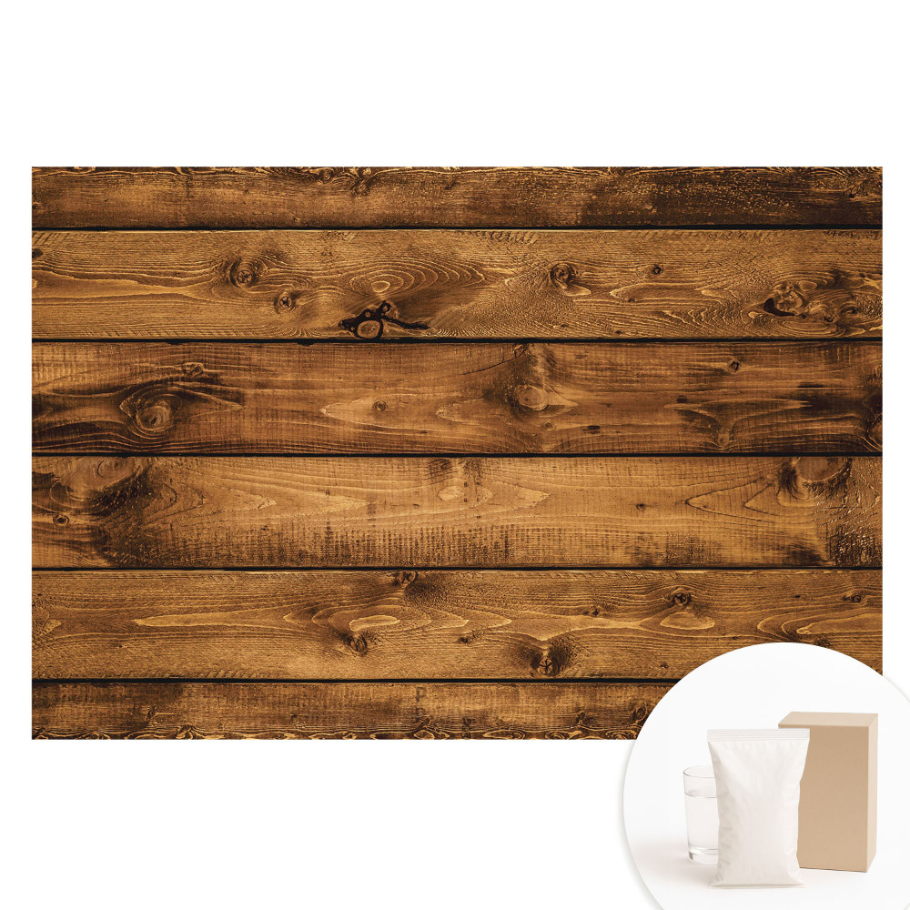 Nem szőtt fotótapéta Rusztikus fa deszkák harmóniában