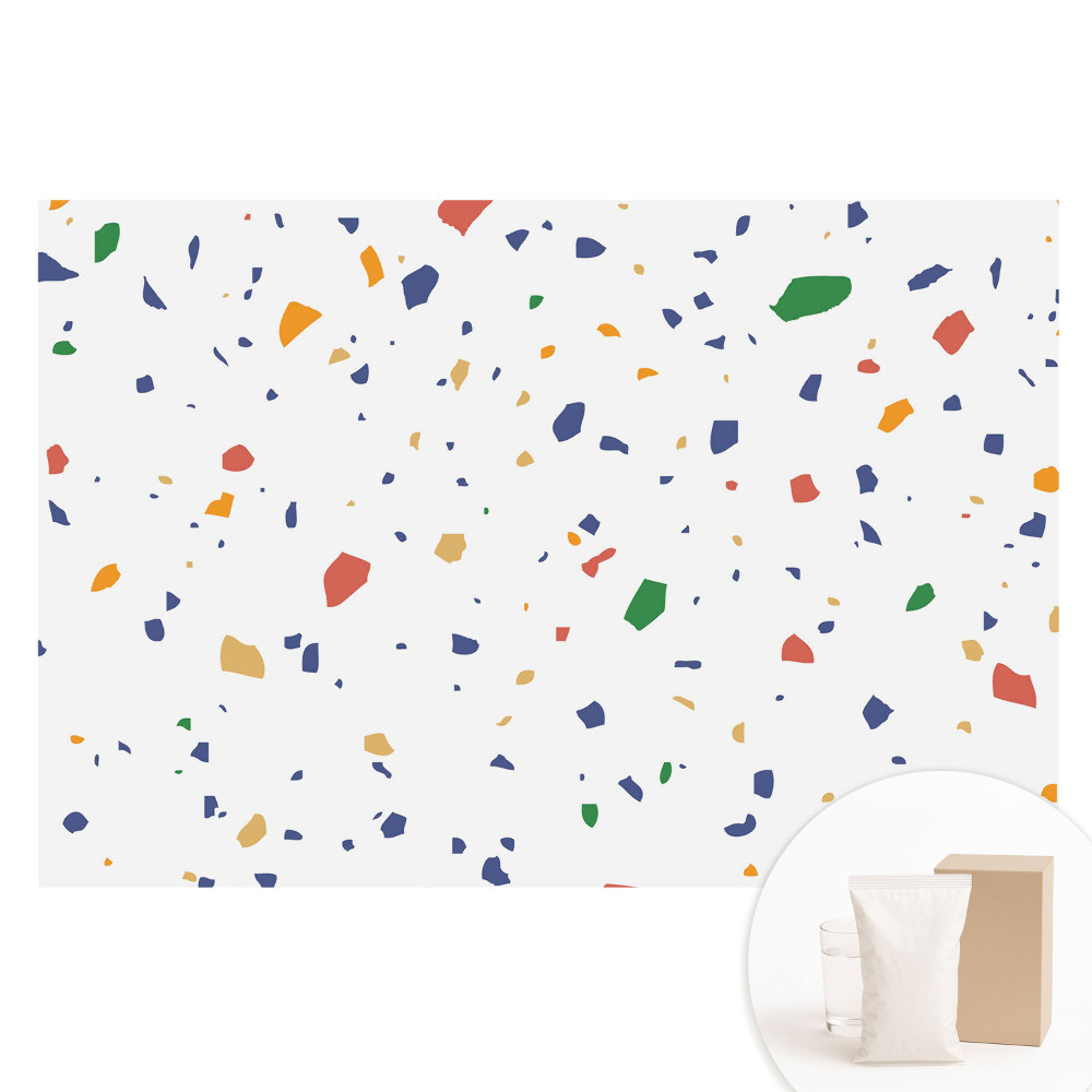 Fotótapéta nem szőtt anyagon A káosz színes absztrakciója