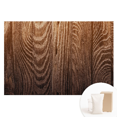 Nem szőtt tapéta nyomtatással A faerezetes deszkák rusztikus melegsége