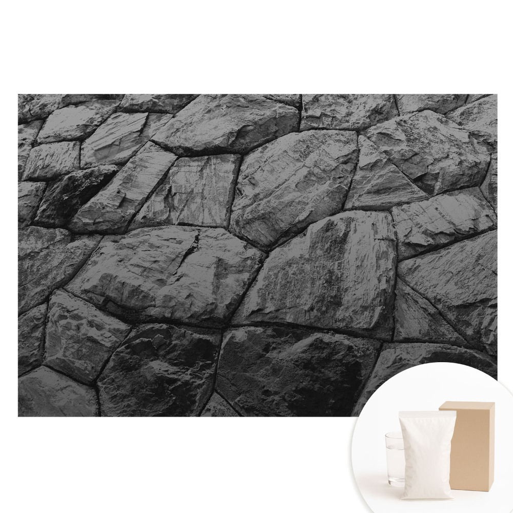 Nem szőtt tapéta Kőszerkezet természetes összetétele