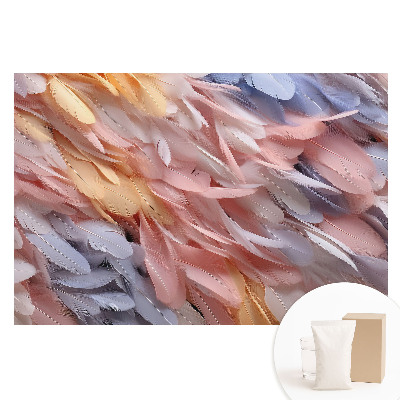 Fotótapéta nem szőtt anyagon Pasztell tollak könnyedsége