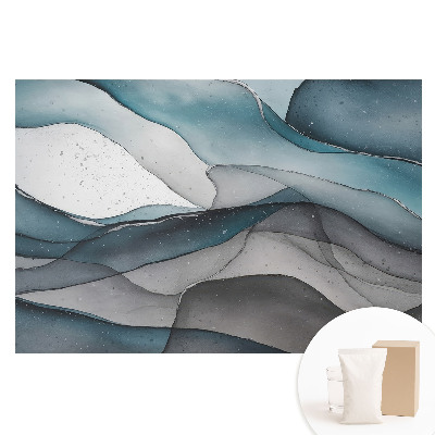 Fotótapéta nem szőtt anyagon A harmónia absztrakt hullámai