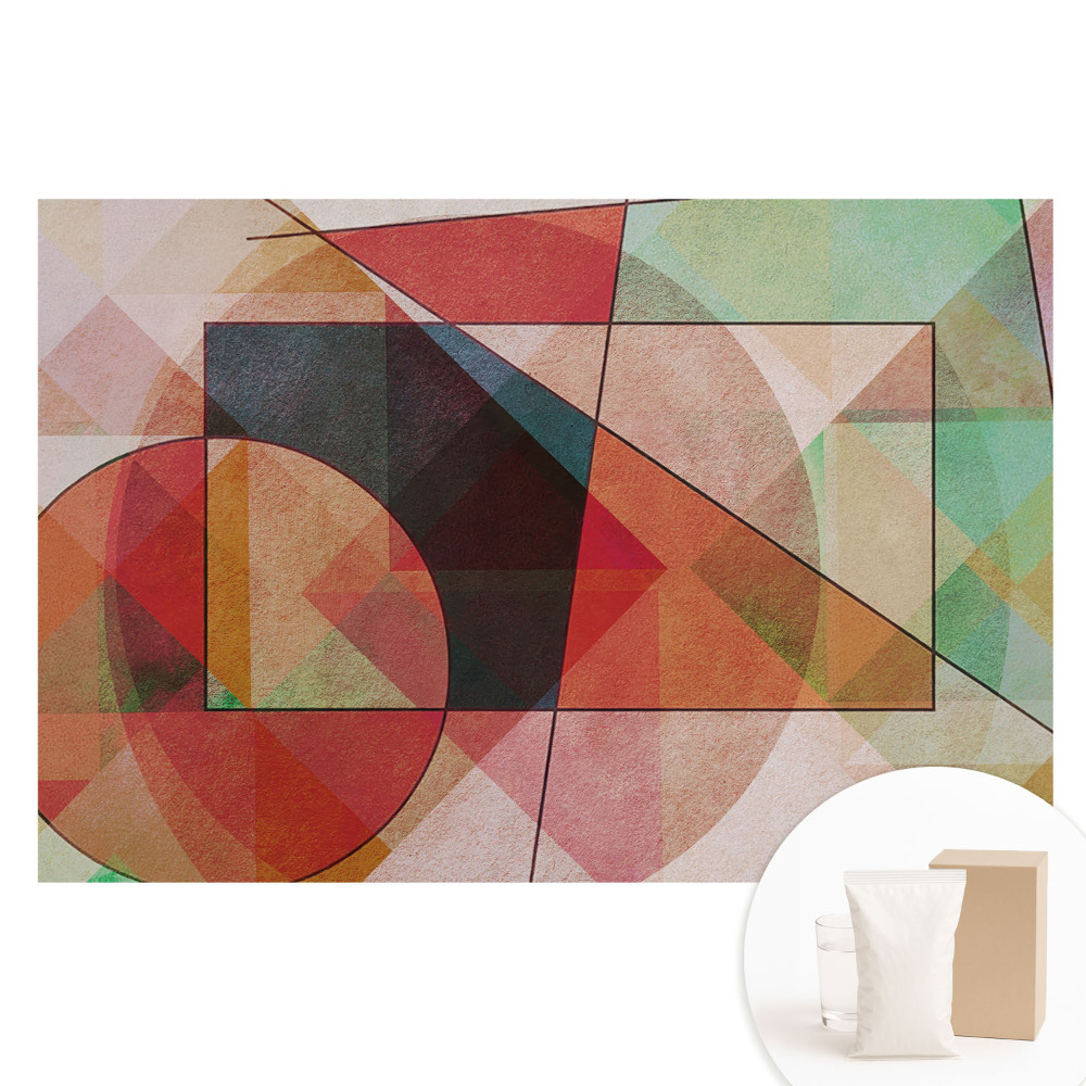 Nem szőtt fotótapéta Színes geometriai formák, amelyek inspirálnak