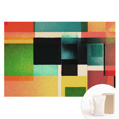 Fotótapéta nem szőtt anyagon Színes geometriai alakzatok