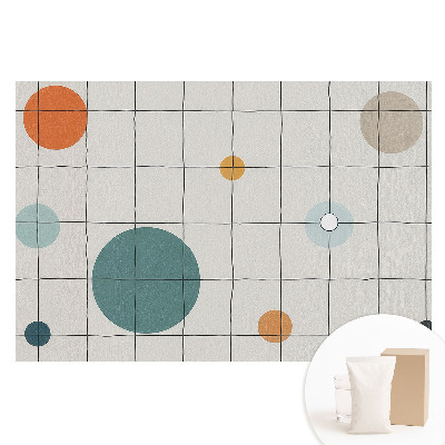 Nem szőtt tapéta nyomtatással Modern geometriai kompozíció