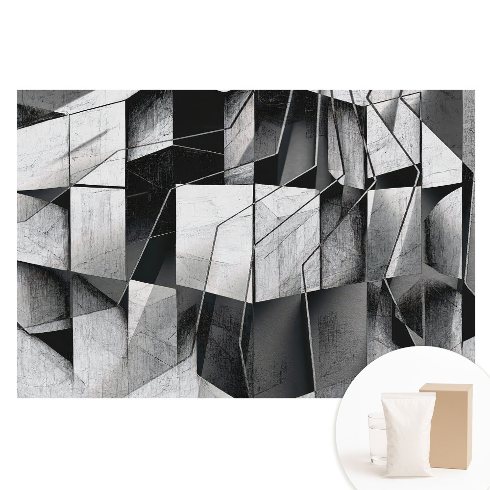 Nem szőtt anyagra nyomtatott fotótapéta Geometriai formák modern stílusban