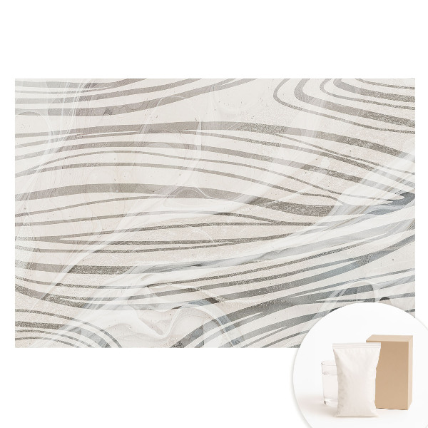 Nem szőtt tapéta nyomtatással Az absztrakció hullámokat áraszt a modernitásban