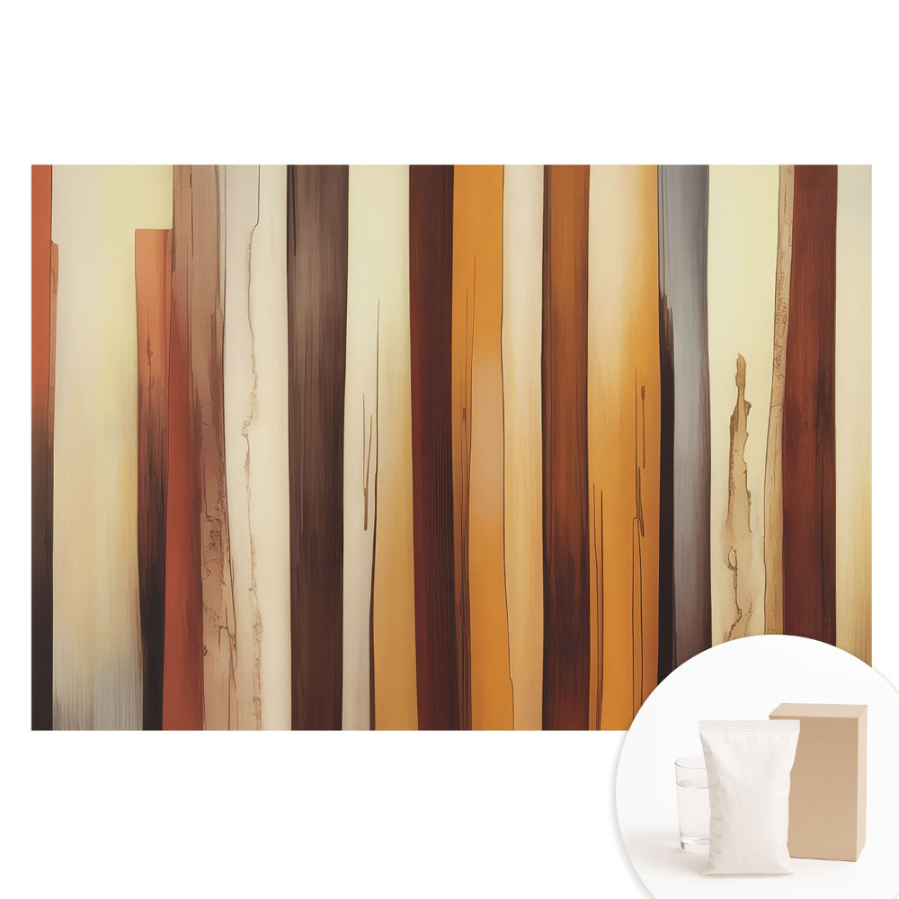 Nem szőtt anyagra nyomtatott fotótapéta Meleg árnyalatú függőleges csíkok