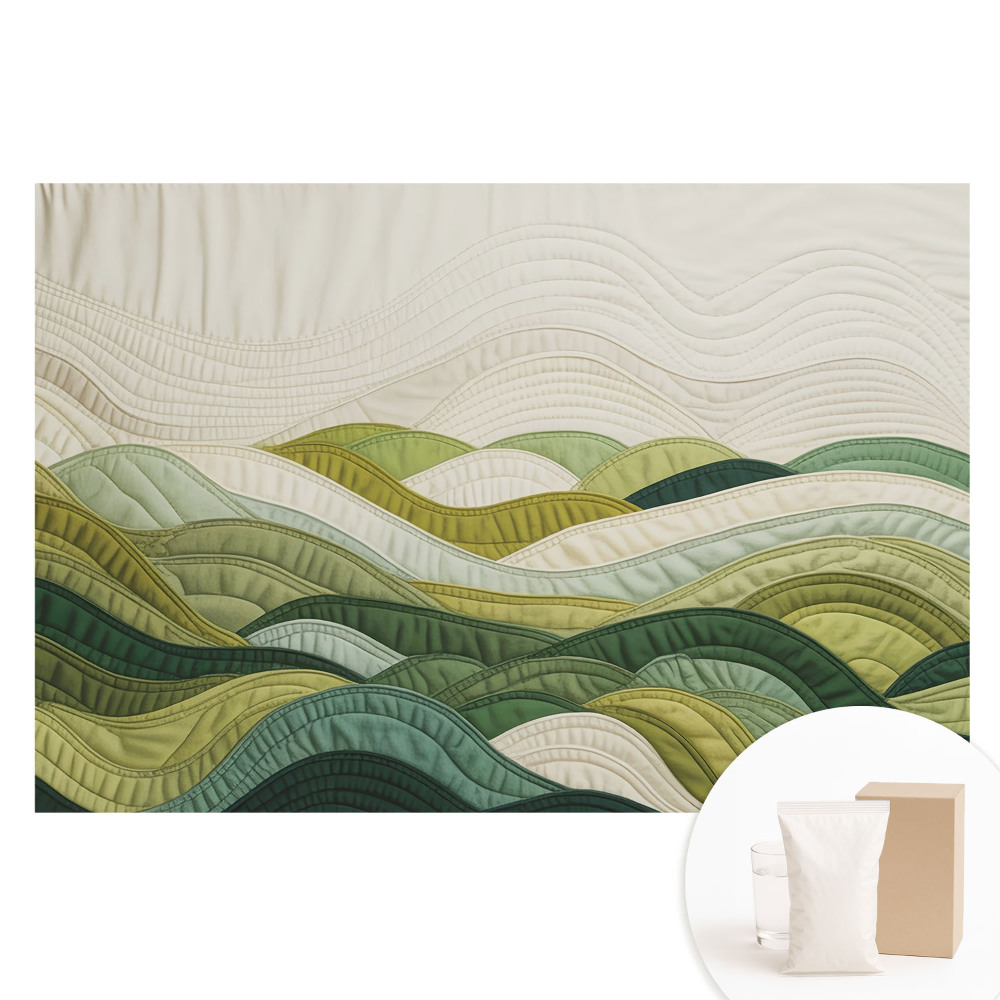 Nem szőtt tapéta Harmonikus szövetdombok