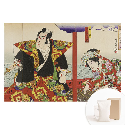Fotótapéta nem szőtt anyagon Hagyományos japán művészet, elegancia, gazdagság