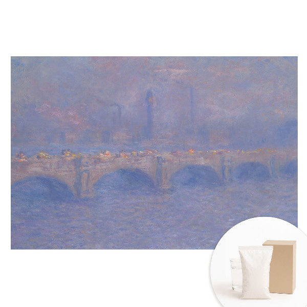 Fotótapéta nem szőtt anyagon Impresszionista, nosztalgikus, ködös híd