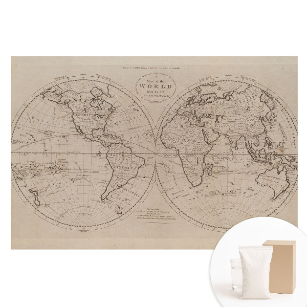 Nem szőtt fotótapéta A világ történelmi rajza